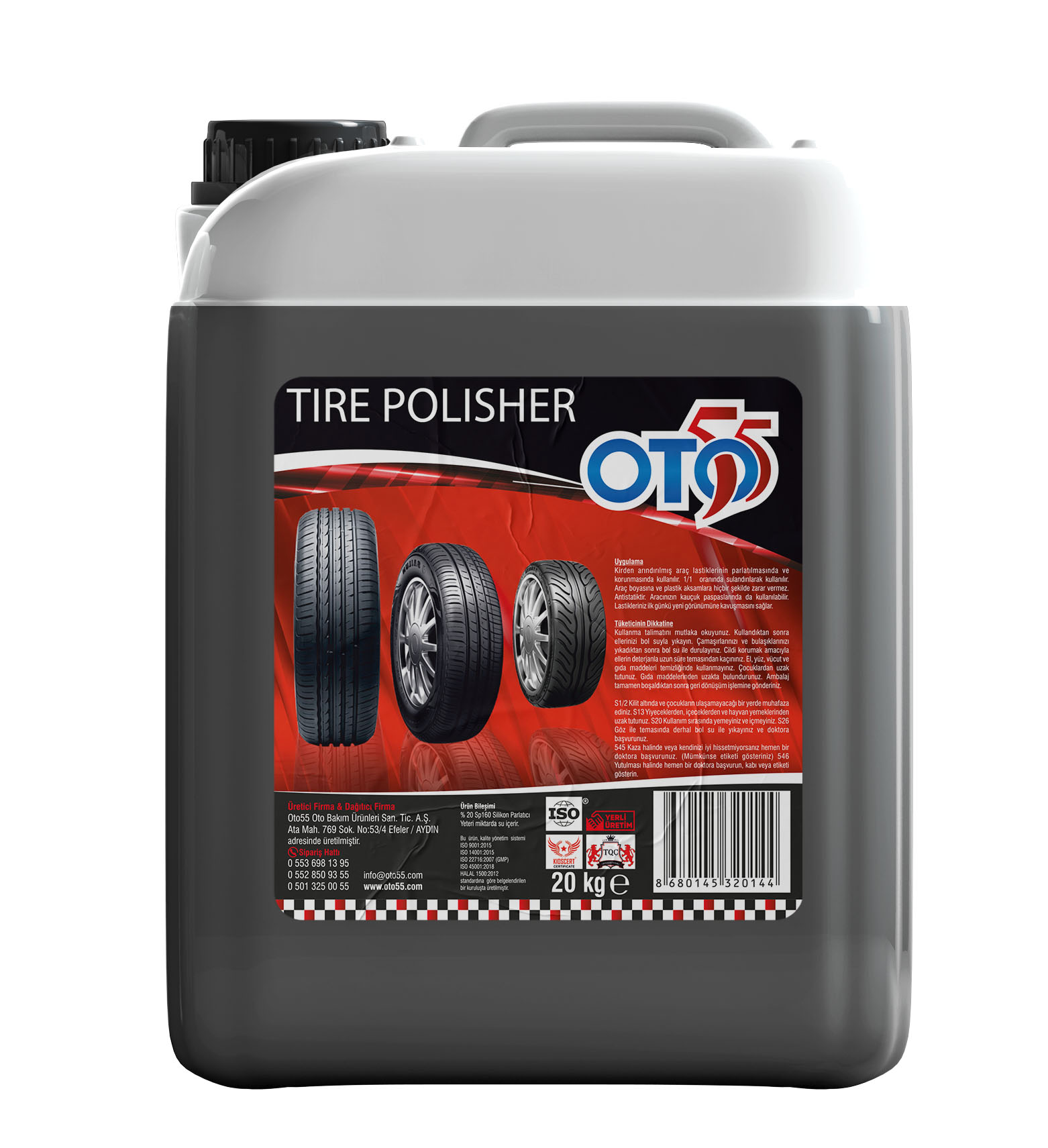 Concentrated Tire Polisher 20 Kg (1/3)